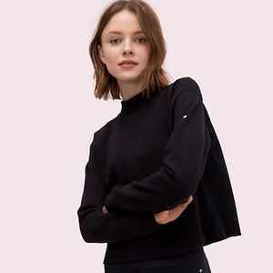 kate spade mixed media pullover sweatshirt